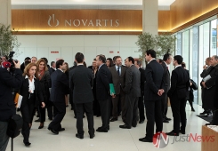 Inauguração das novas instalações da Novartis