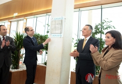 Inauguração das novas instalações da Novartis