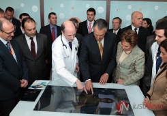 Inauguração das novas instalações da Novartis