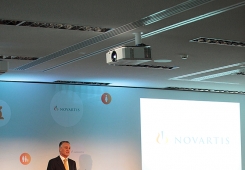 Inauguração das novas instalações da Novartis
