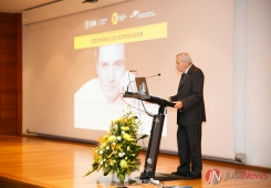 Cerimónia de homenagem da FMUL a João Lobo Antunes