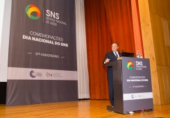Comemorações do 37.º aniversário do Serviço Nacional de Saúde (SNS)