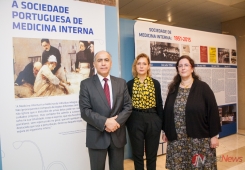Inauguração da exposição «Medicina Interna - A visão global do doente»