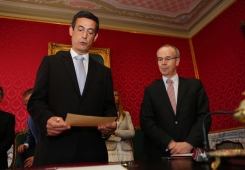 Cerimónia de tomada de posse de seis novos professores catedráticos da Faculdade de Medicina de Coimbra
