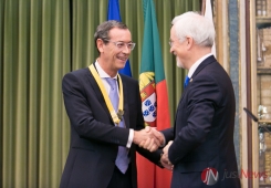 Cerimónia de tomada de posse de Miguel Guimarães como bastonário da Ordem dos Médicos