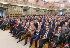 Cerimónia de tomada de posse de Miguel Guimarães como bastonário da Ordem dos Médicos