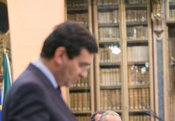 Cerimónia de tomada de posse de Miguel Guimarães como bastonário da Ordem dos Médicos