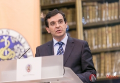 Cerimónia de tomada de posse de Miguel Guimarães como bastonário da Ordem dos Médicos