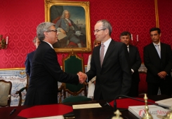 Cerimónia de tomada de posse de seis novos professores catedráticos da Faculdade de Medicina de Coimbra