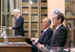 Cerimónia de tomada de posse de Miguel Guimarães como bastonário da Ordem dos Médicos